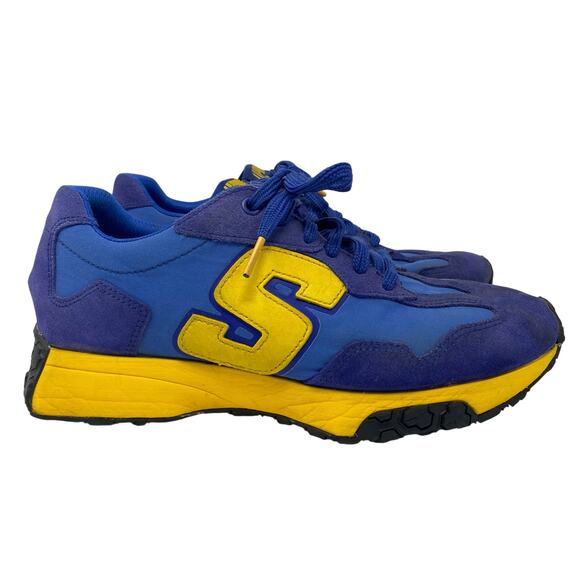 Skechers Mens Blue Lantis Upper Cut Neo Jogger Chunky Sneakers Size 7.5 US - Picture 1 of 9